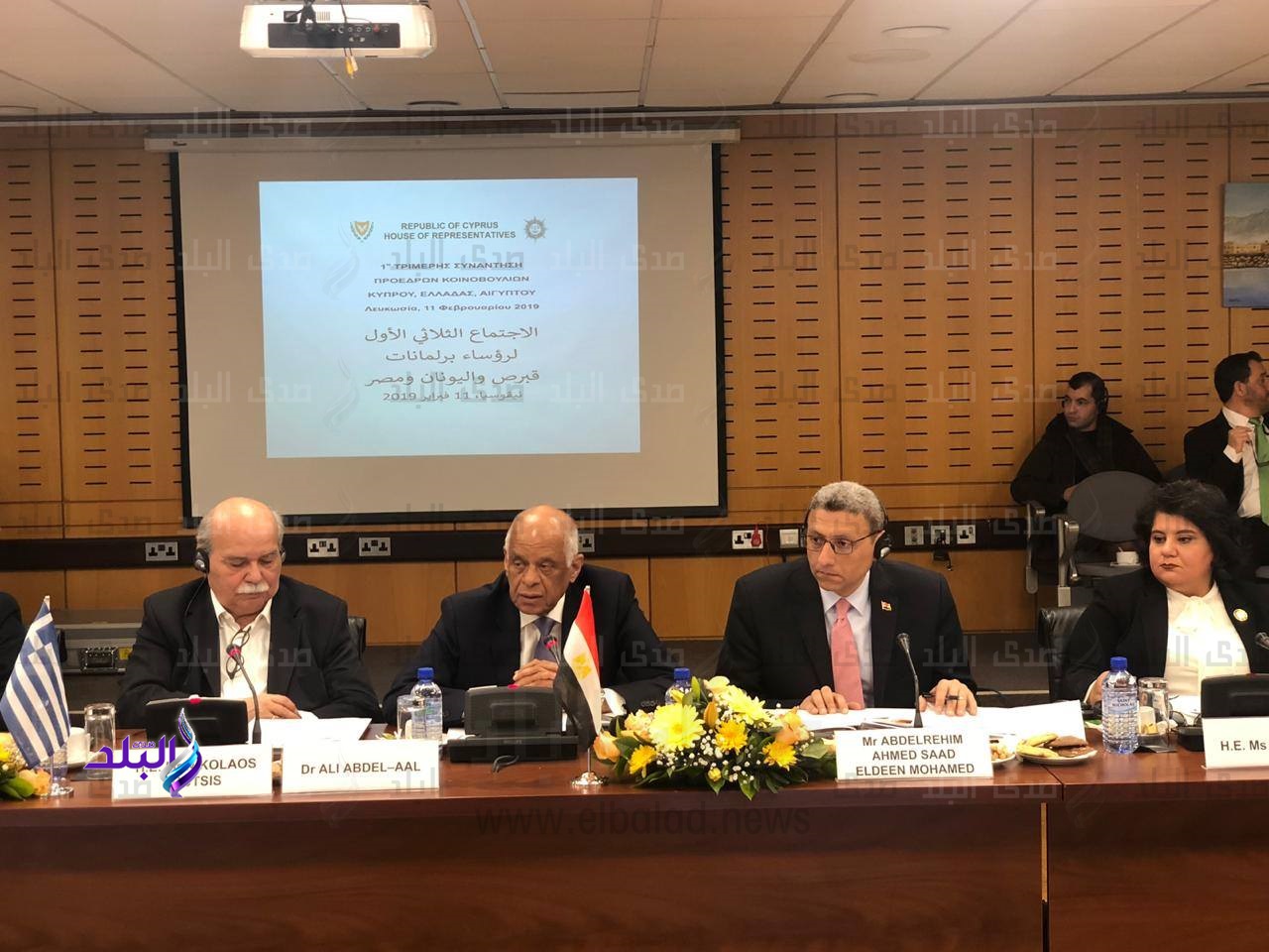 وفد برلمانى فى قبرص برئاسة عبد العال وفد برلمانى فى قبرص برئاسة عبد العال