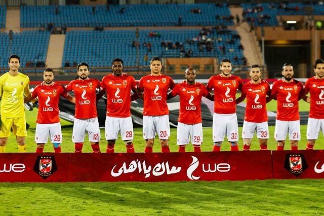 الفريق الأول لكرة القدم بالنادي الأهلي 