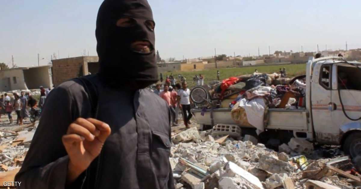 أحد عناصر تنظيم داعش - أرشيفية