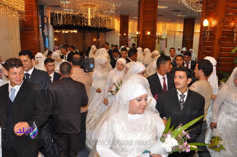 زواج 15 فتاة يتيمة بمحافظة بني سويف