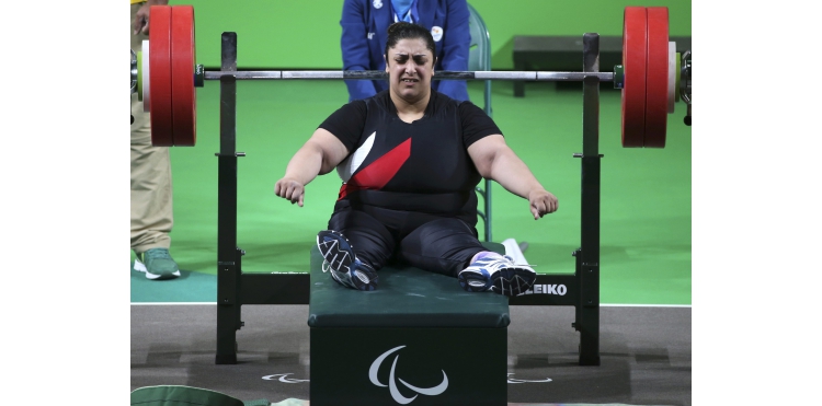 البطلة المصرية راندا محمود