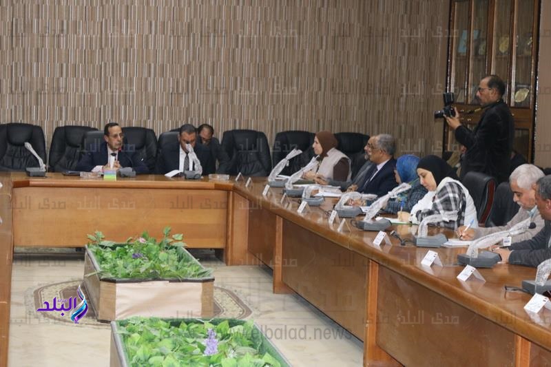 شوشة يناقش آلية تطوير قرية التلول ببئر العبد