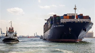 ميناء دمياط يستقبل 9 سفن حاويات وبضائع عامة خلال 24 ساعة