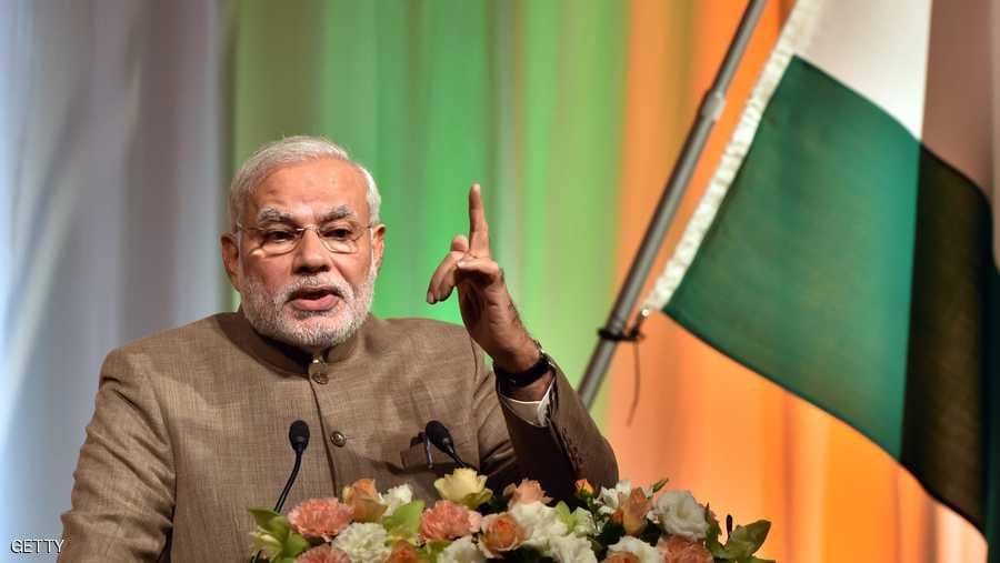 رئيس الوزراء الهندي ناريندرا مودي
