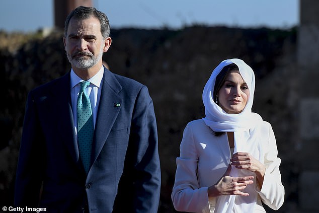 ملكة إسبانيا و زوجها في المغرب ملكة إسبانيا و زوجها في المغرب
