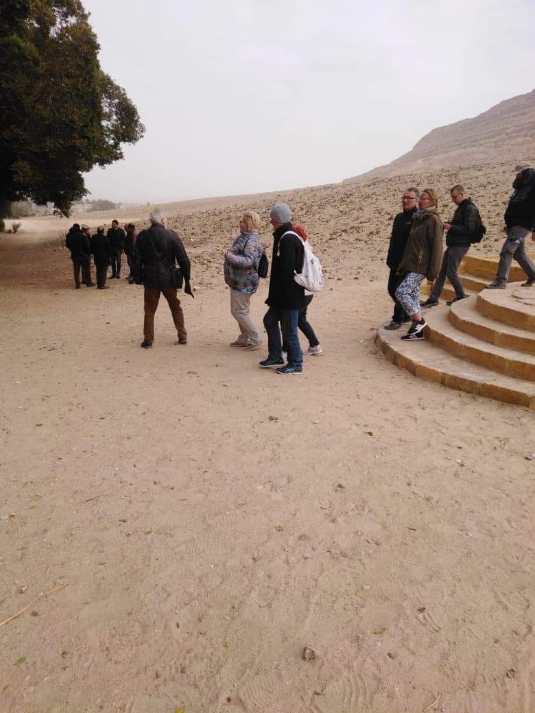 وفد سياحي يصل المنيا لزيارة معالمها الأثرية وفد سياحي يصل المنيا لزيارة معالمها الأثرية