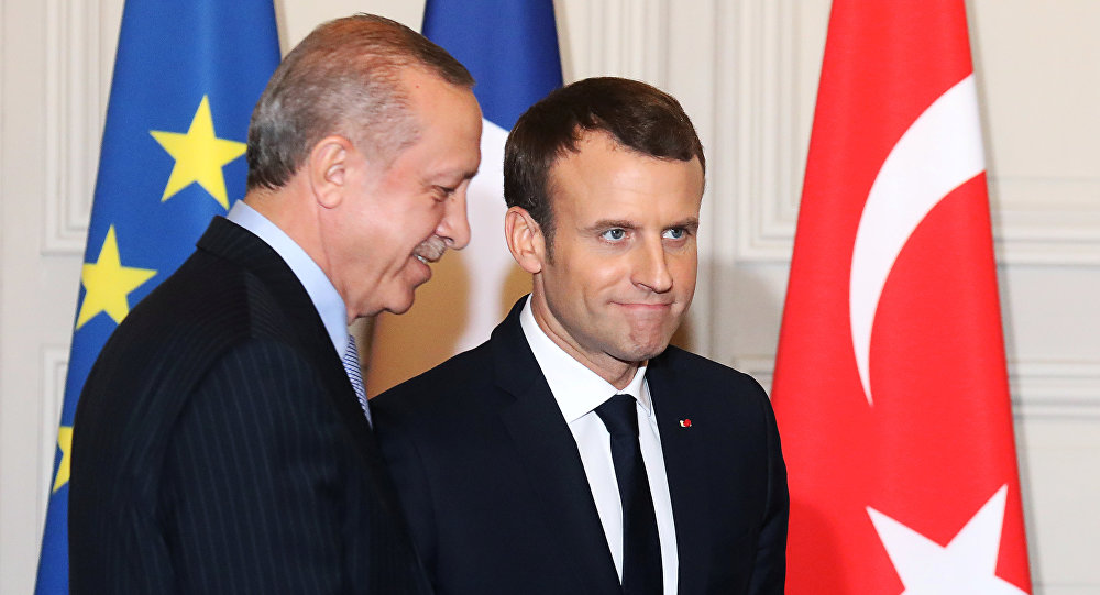اردوغان وماكرون اردوغان وماكرون