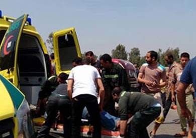 إصابة 7 أشخاص في تصادم سيارتين بالشرقية