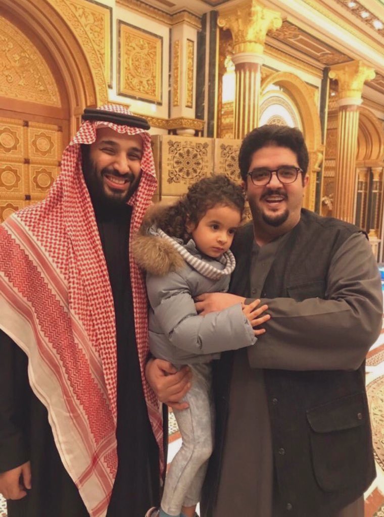 عبد العزيز بن فهد وولي العهد السعودي