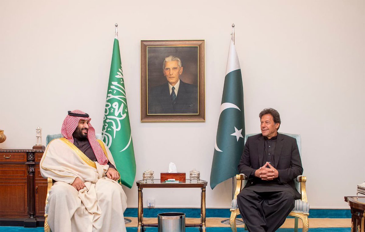محمد بن سلمان وعمران خان