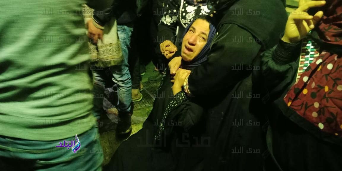 أحد الاهالى فى حريق الزاوية الحمراء