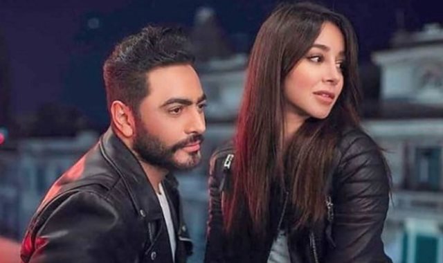 تامر حسني واسيل عمران