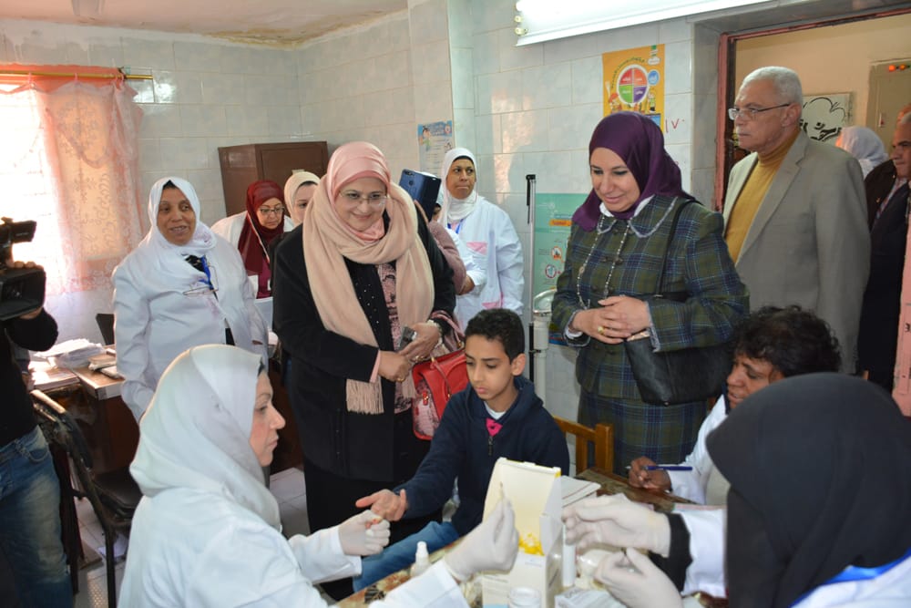 الجيزة تستعد لحملة 100 مليون صحة ب 1730 فريق طبي 