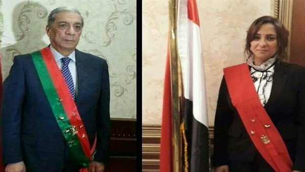 المستشارة مروة هشام بركات ابنة الشهيد النائب العام السابق