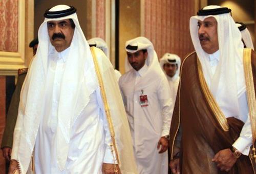 حمد بن خليفة وحمد بن جاسم