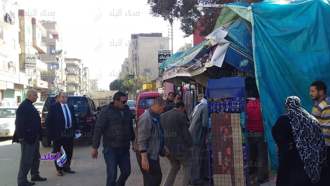 حملة لإزالة الإشغالات