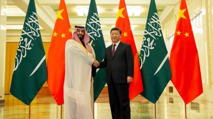 ولي العهد السعودي والرئيس الصيني ولي العهد السعودي والرئيس الصيني