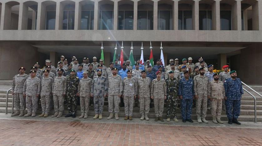 جانب من القوات المشاركة في المناورات