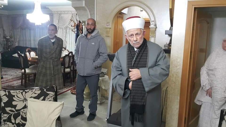 الشيخ عبد العظيم سلهب رئيس مجلس الأوقاف الأعلى في القدس