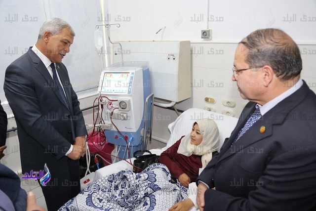 صيانة دورية لأجهزة الغسيل الكلوى بمستشفي السادات 