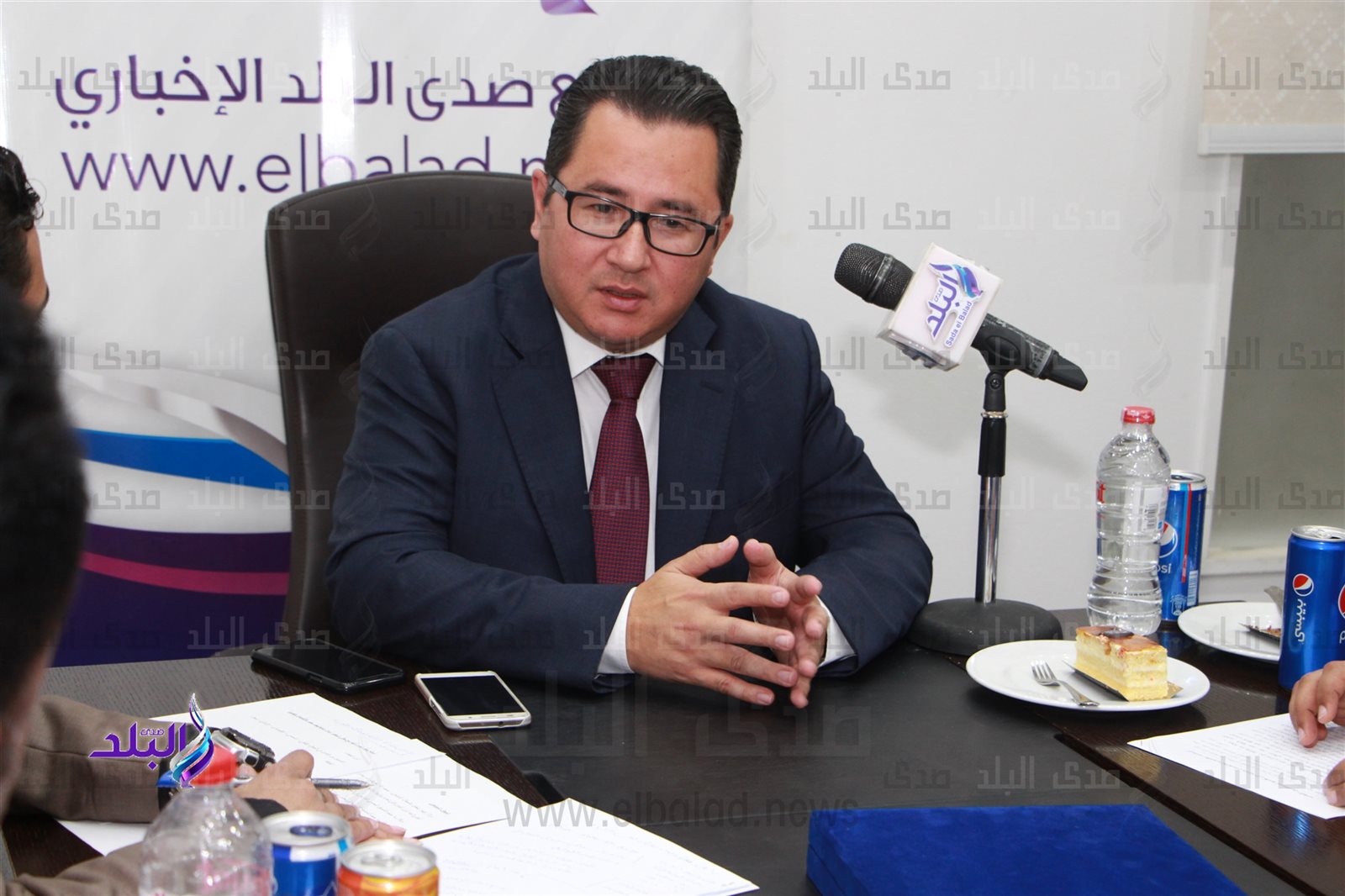 السفير أرمان إساغالييف سفير ;ازاخستان في القاهرة