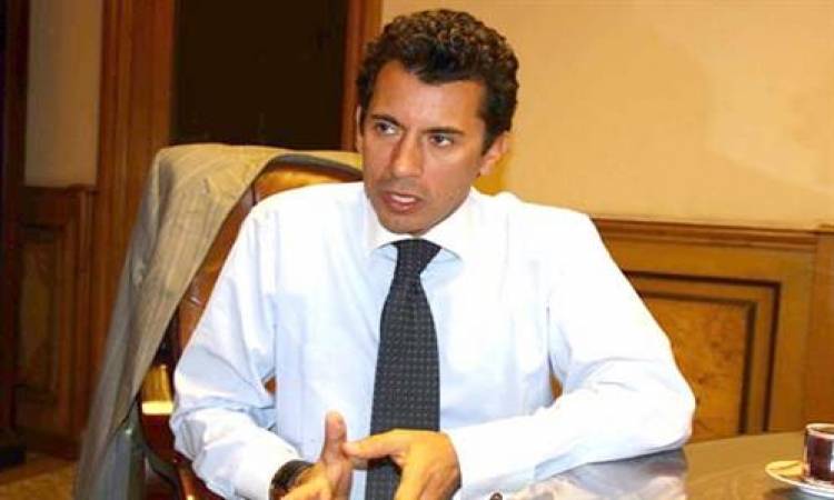  وزير الشباب والرياضة أشرف صبحي