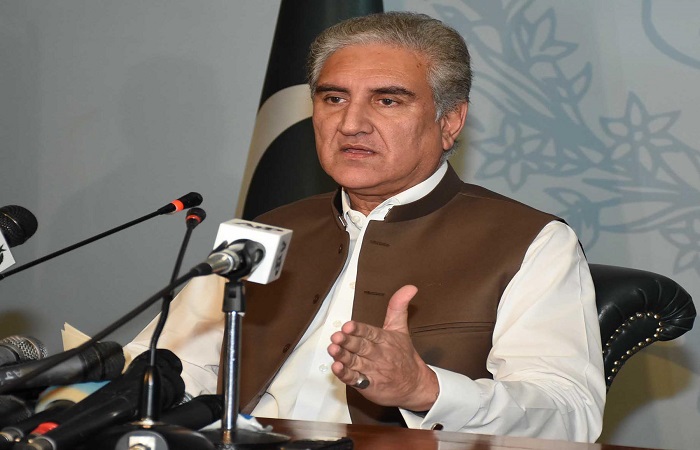 وزير الخارجية الباكستاني شاه محمود قريشي 