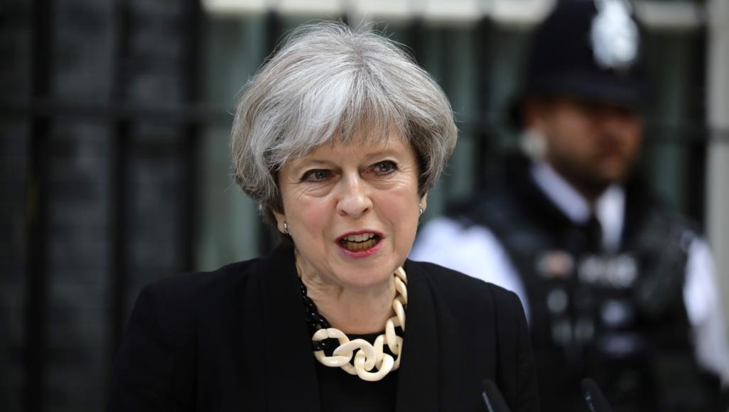 رئيسة الوزراء البريطانية تيريزا ماي