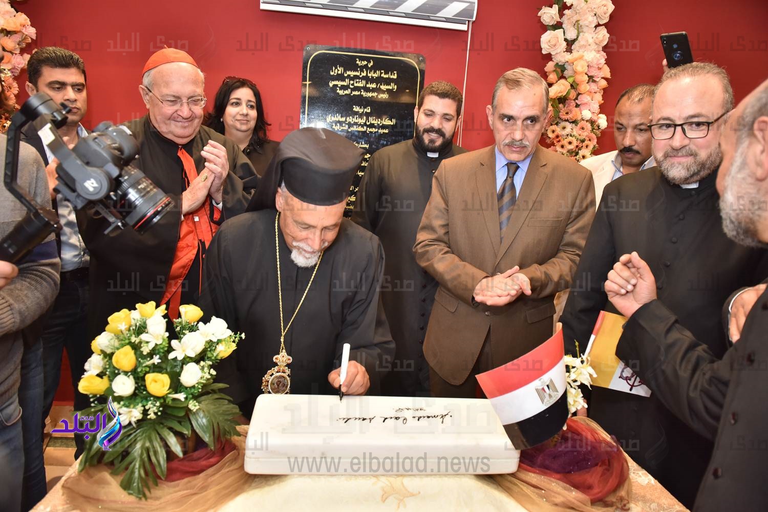 تبريك حجر أساس الكنيسة الكاثوليكية