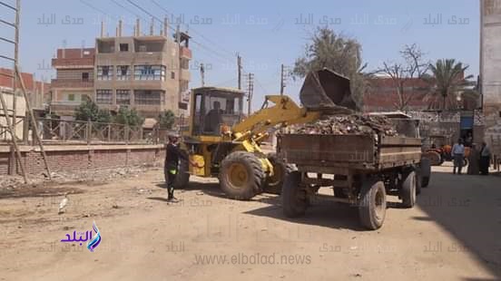 رفع 38 طن قمامة