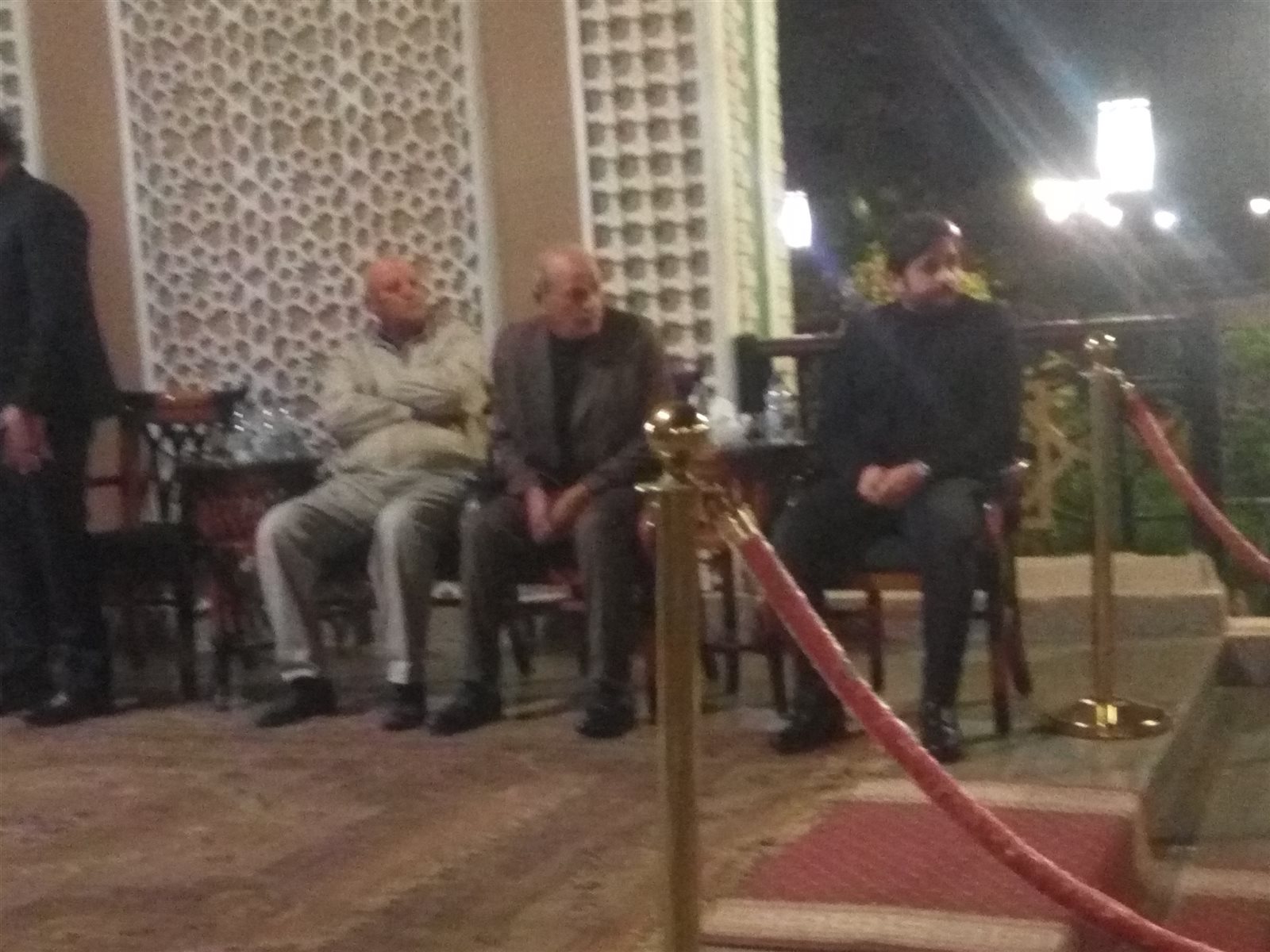عزاء والدة مصطفي خاطر