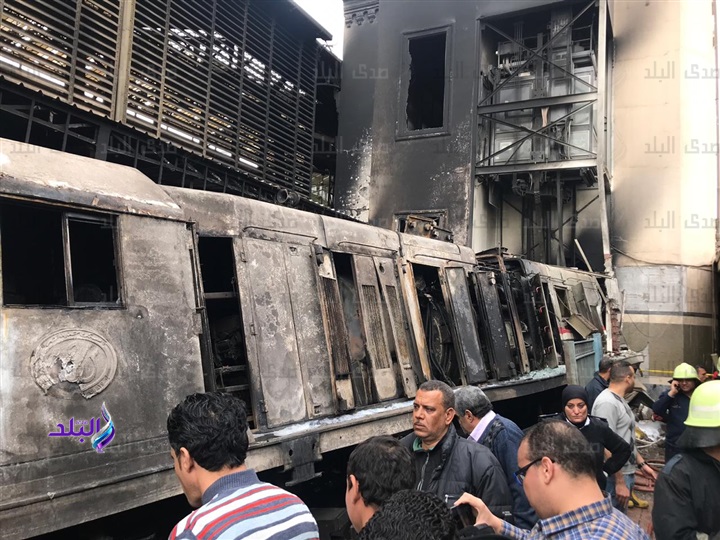حادث قطار محطة مصر