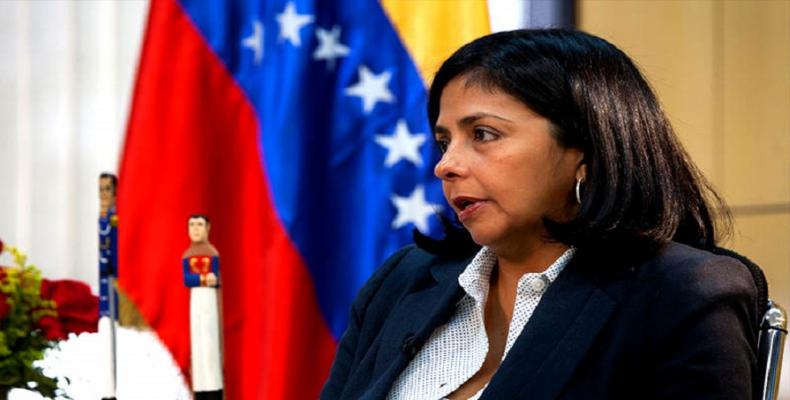 نائبة الرئيس الفنزويلي ديلسي رودريجز