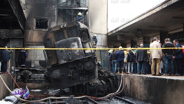 حادث قطار محطة مصر