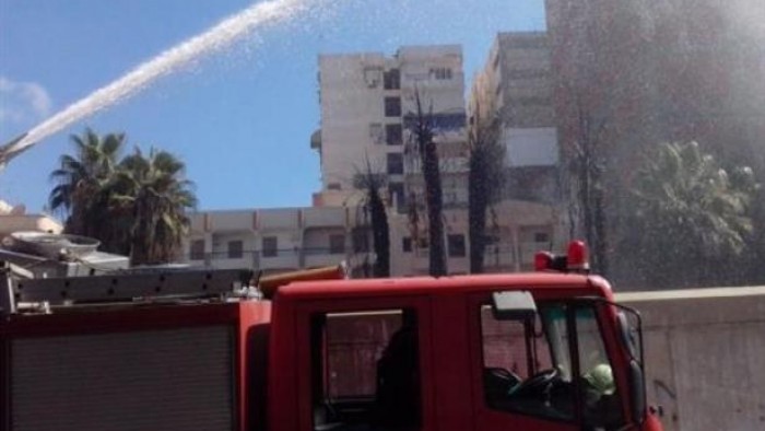 السيطرة على حريق مستشفى ناصر
