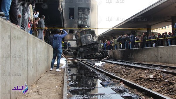 حادث قطار محطة مصر 