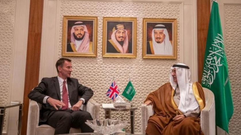 وزيرا الخارجية السعودي والبريطاني