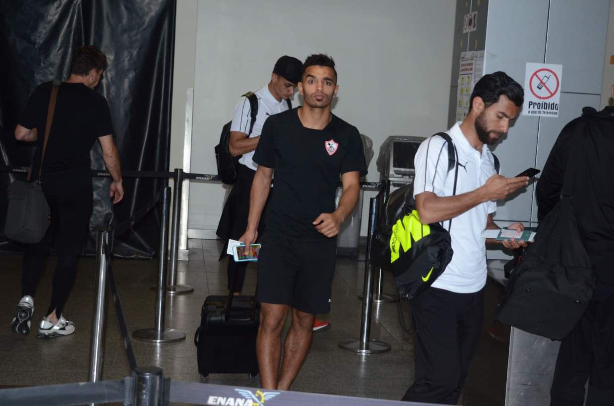 بعثة الزمالك تغادر إنجولا