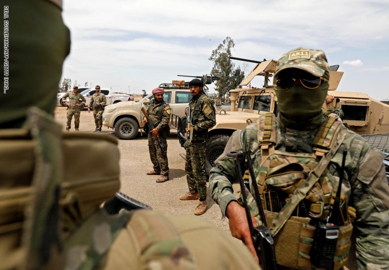 قوات سوريا الديمقراطية ضد داعش