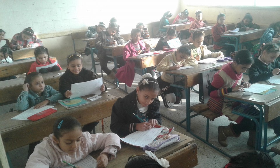 تعليم المنيا تنفي انهيار جزء من مدرسة الجزائر بمركز سما لوط