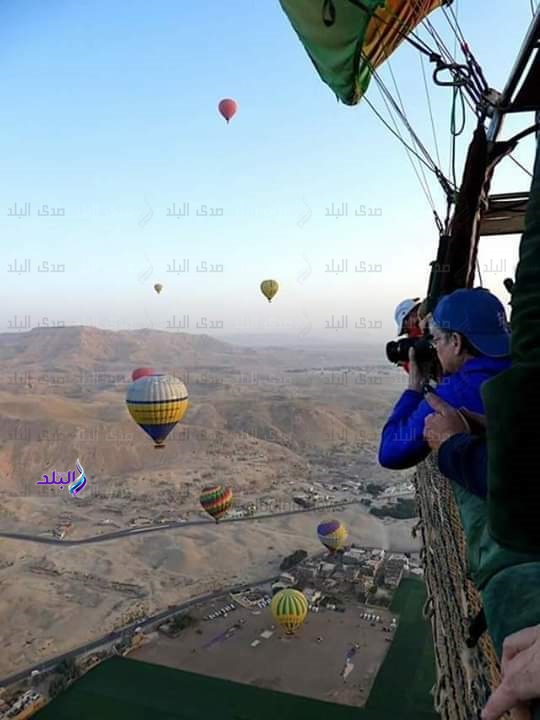 اقلاع 33 رحلة بالون بسماء الاقصر