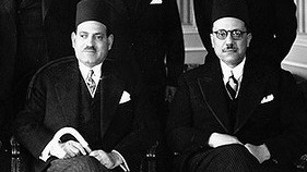 مصطفى النحاس ومكرم عبيد