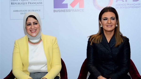 وزيرتا الاستثمار والصحة وزيرتا الاستثمار والصحة