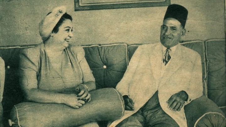 مصطفى النحاس وزينب الوكيل مصطفى النحاس وزينب الوكيل