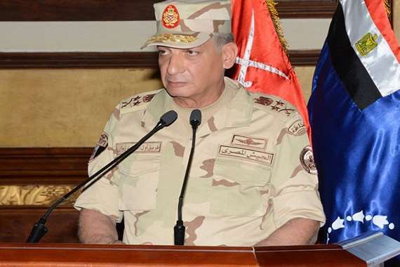 الفريق أول محمد زكى القائد العام للقوات المسلح