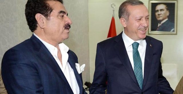 أردوغان مع المغني إبرهيم تاتليس أردوغان مع المغني إبرهيم تاتليس