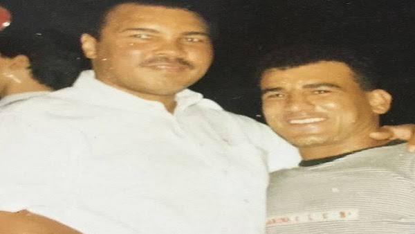 محمد لطفي مع محمد على كلاي محمد لطفي مع محمد على كلاي