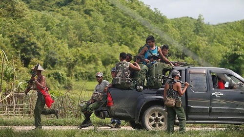 المتمردون في ميانمار