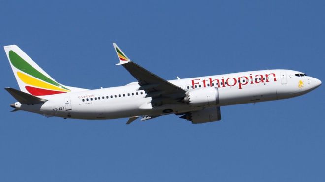 بوينج 737 ماكس 8 التابعة للخطوط الجوية الاثيوبية بوينج 737 ماكس 8 التابعة للخطوط الجوية الاثيوبية