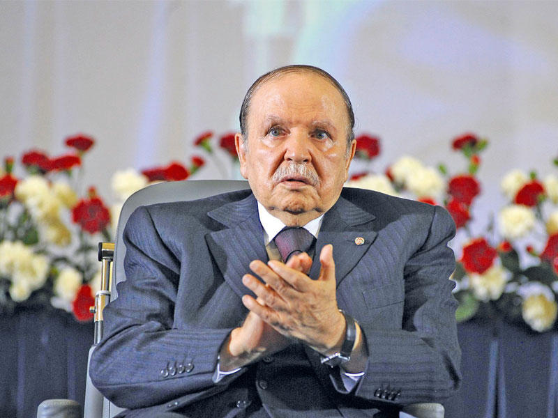 الرئيس الجزائري عبد العزيز بوتفليقة 